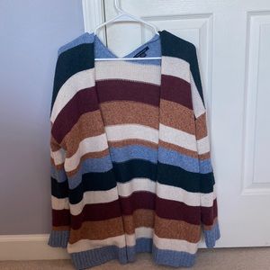 AE striped cardigan